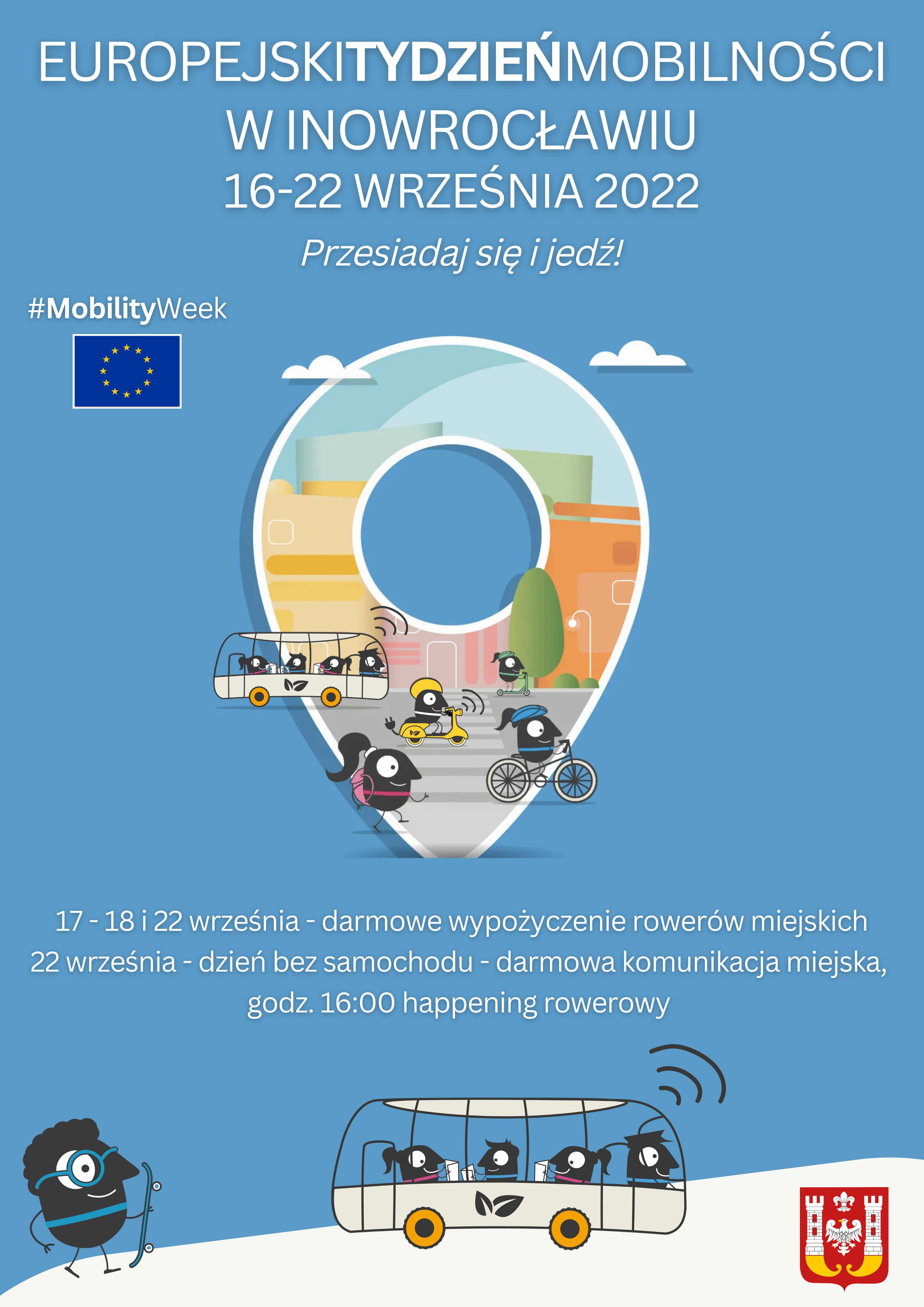 Europejski Tydzień Mobilności 2022 - plakat